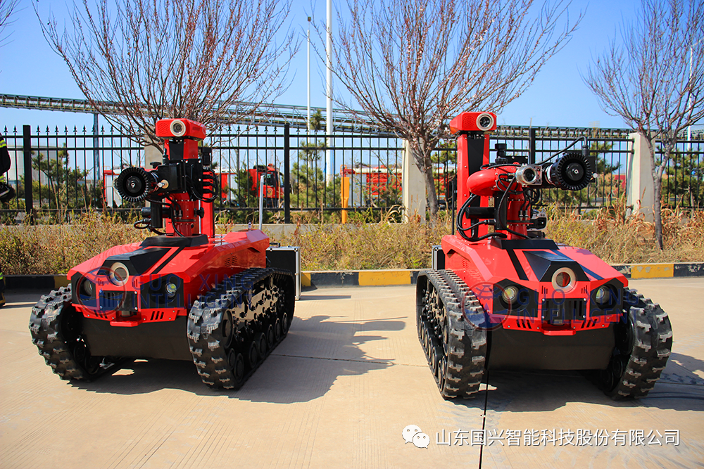 RXR-MC80BD Good Quality Remote Control Explosion-proof Crawler Chassis Fire Fighting Robot