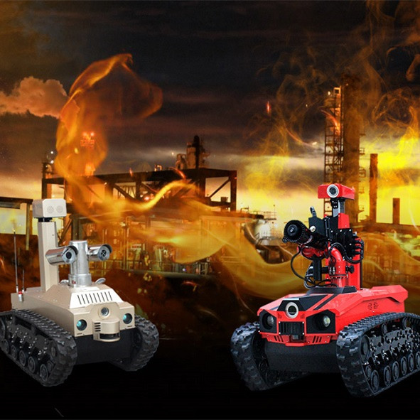 AI RC Fire Fighting Robot for Security And Fire RXR-MC80BD