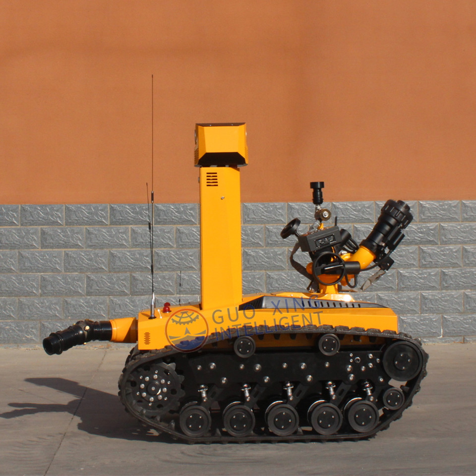 RXR-M80D-13KT Intelligent Remote Control Robotics Fire Fighting Robot Vehicle Fire Extinguisher Robot