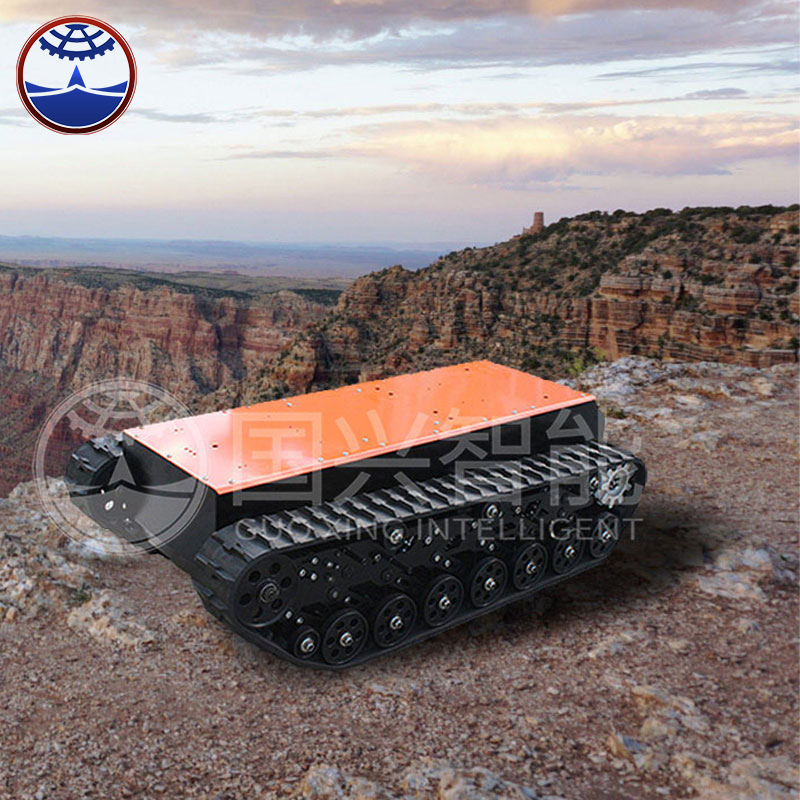 900T Electric Tracked Robot Platform Undercarriage stair climbing robot tank chassis crawler robot chassis