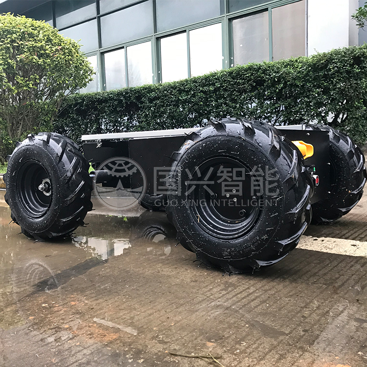SV1000 GuoXing Intelligent Four-wheeled Robot Chassis Platform Undercarriage