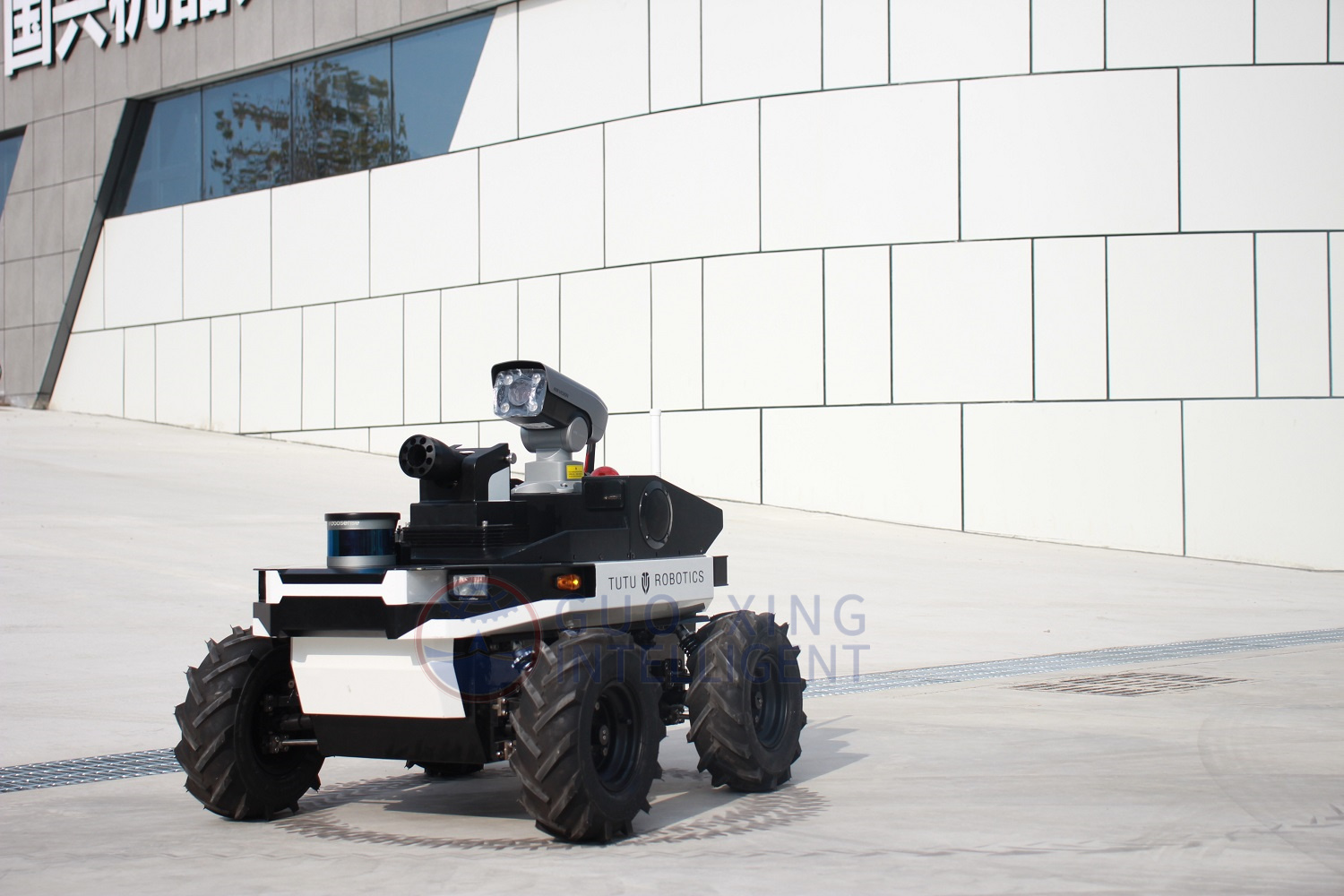 Outdoor Self-driving Autonomous Navigation Cooperative Security Robot WT1000