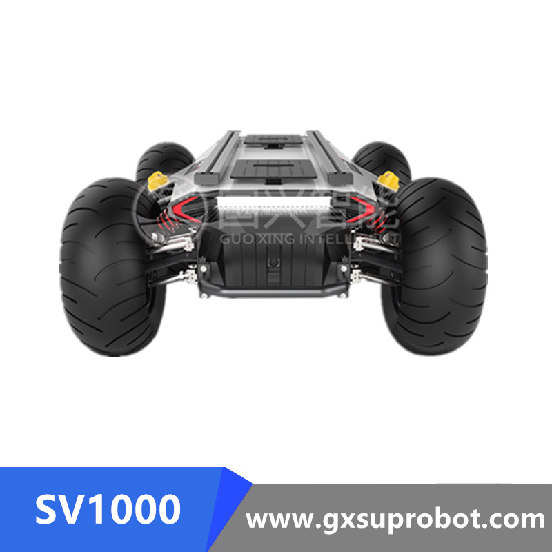 SV1000 Remote Control Ugv Agv Four Wheel Drive Chassis Robot