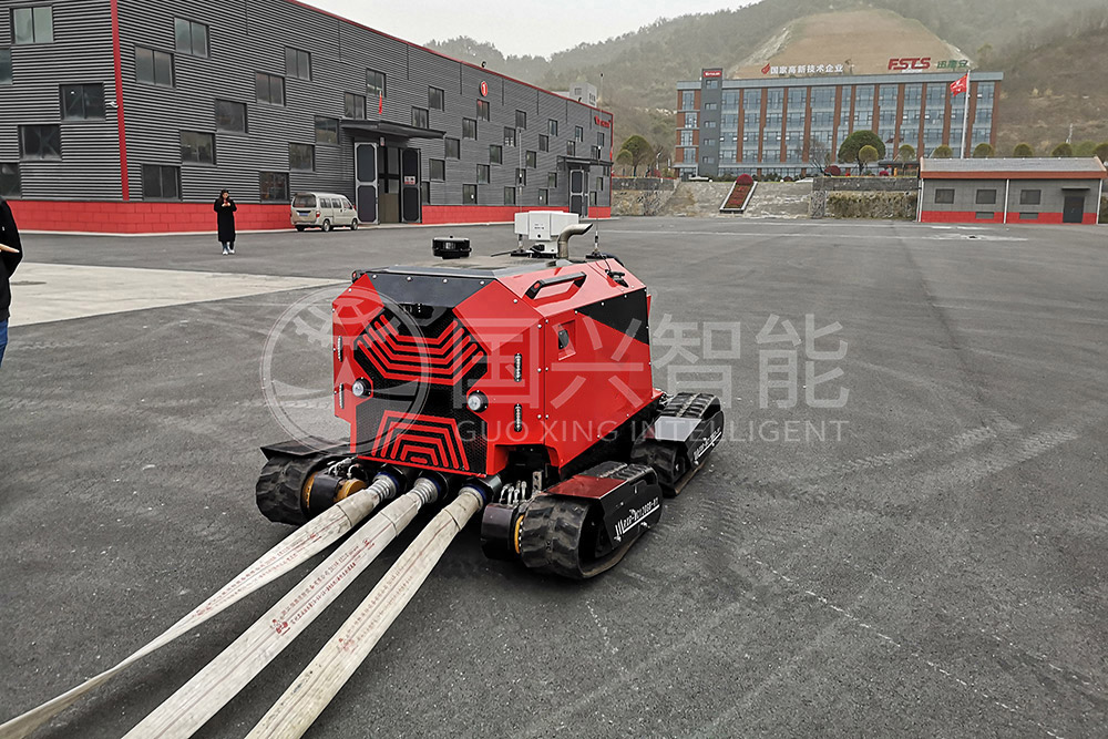 4wd Diesel Firefighting Robot RXR-M150GD 