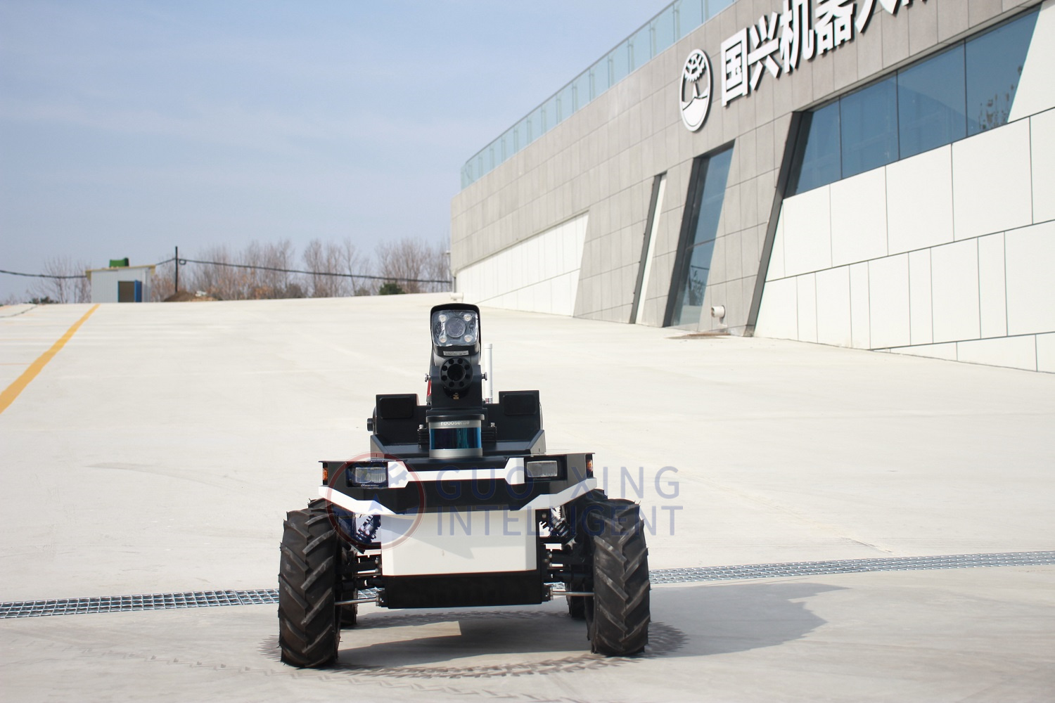 The Latest Intelligent Outdoor Security Patrol Robot for Factory School WT1000